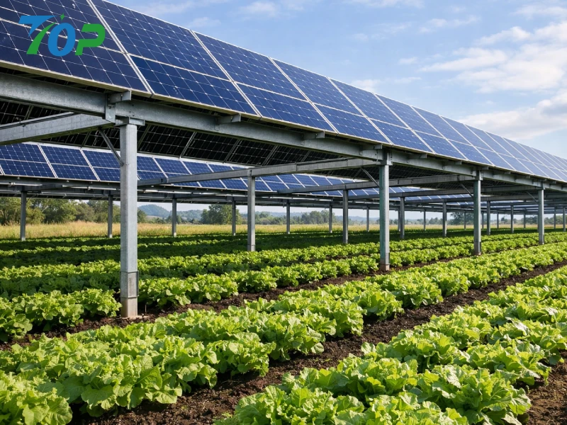 Agrivoltaics: Како да се одгледуваат култури со високи приноси под соларни панели