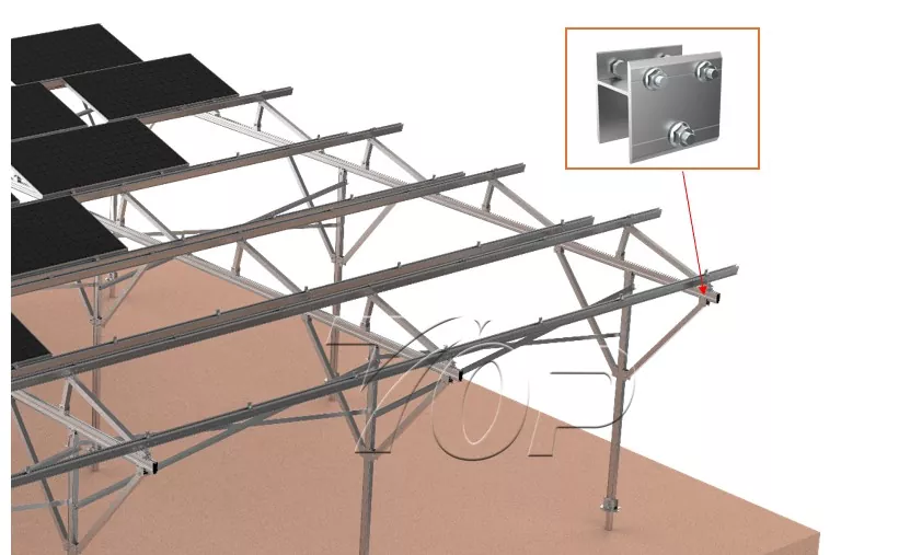 Solar Mount H Beam Splice