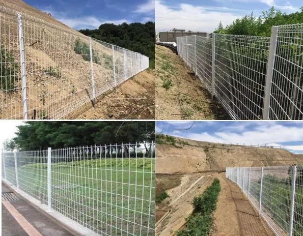 Solar Fence Wire Mesh Fencing System